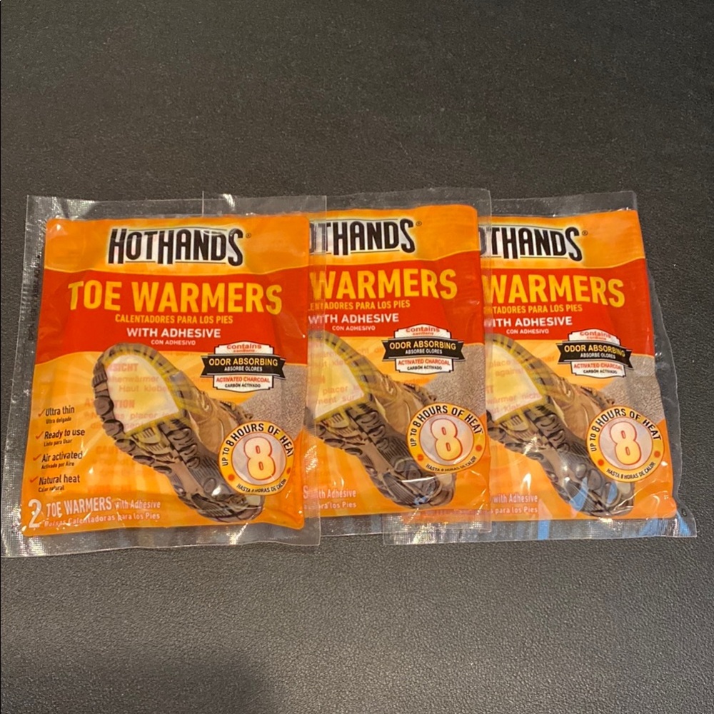 HotHands Toe Warmers with Adhesive